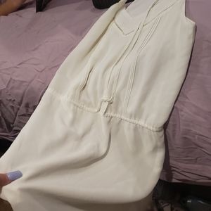 Cute white dress sz Small